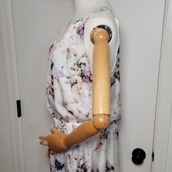 Show Me Your Mumu White Floral Kendall Maxi Dress Size XL Boho Weddin Maxi Dress - Picture 8 of 13